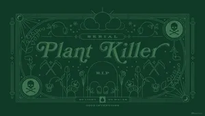 Lime Green Aesthetic Plant Killer Wallpaper