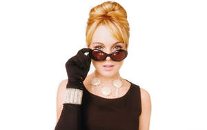 Lindsay Lohan Movie Poster Shoot Wallpaper