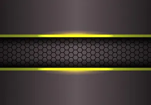 Line Hexagon Youtube Banner Wallpaper