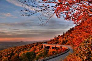 Linn Cove Viaduct North Carolina Wallpaper