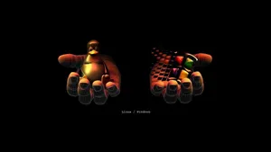 Linux Vs. Windows Wallpaper