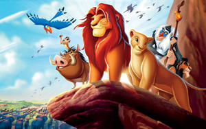 Lion King Characters Pixel Disney Laptop Wallpaper