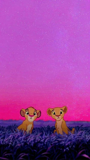 Lion King Simba And Nala Wallpaper