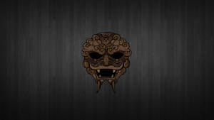 Lion Oni Mask Wallpaper