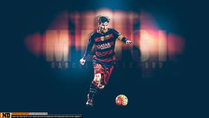Lionel Messi 2020 Dribbling Wallpaper