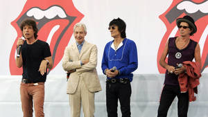 Lips Background Rolling Stones Wallpaper