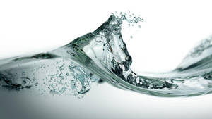 Liquid Water Wave Wallpaper