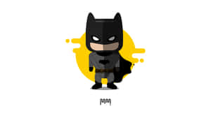 Little Batman Aesthetic Digital Art Wallpaper