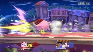 Little Mac Vs Jigglypuff Wallpaper