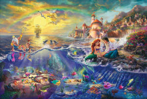 Little Mermaid Disney Desktop Wallpaper