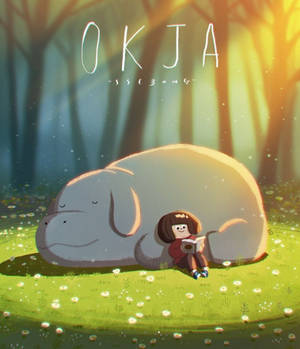 Little Mija And Okja Wallpaper