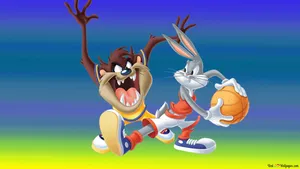 Little People Big Dreams - Cartoon Nba Players Wallpaper