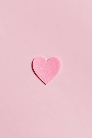 Little Pink Heart Wallpaper