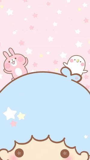 Little Twin Stars Friends Wallpaper