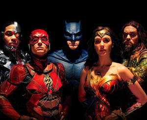 Live Action Justice League Cast Wallpaper