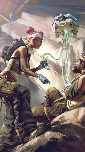 Live The Ultimate Battle Royale Experience With Cool Apex Legends Wallpaper