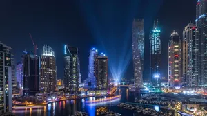 Lively Dubai Wallpaper