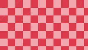 Liven Up Any Room With Red Checkered Decor Wallpaper