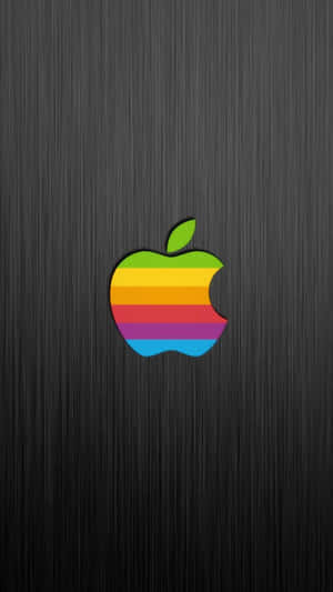 Logo Engraved On Grey Amazing Apple Hd Iphone Wallpaper