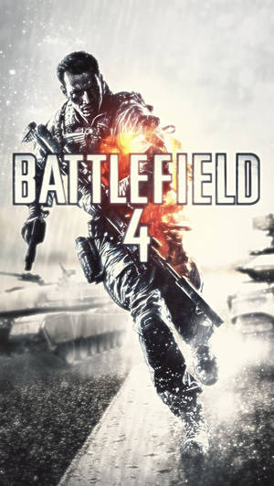 Logo Of Battlefield 4 Phone Wallpaper
