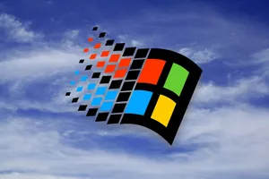 Logo Of Windows 95 Desktop Wallpaper