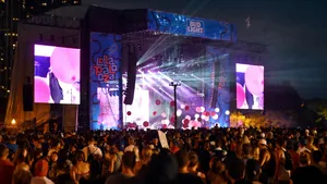 Lollapalooza At Night Wallpaper