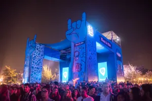 Lollapalooza Blue Stage Wallpaper