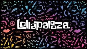 Lollapalooza Doodle Logo Wallpaper