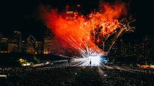 Lollapalooza Fireworks Wallpaper