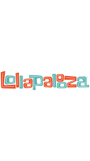 Lollapalooza White Logo Wallpaper