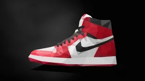 Lone Air Jordan 1 Wallpaper