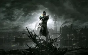 Lone Skull Knight Wallpaper