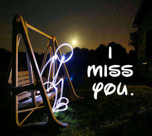 Lonely Neon I Miss You Wallpaper