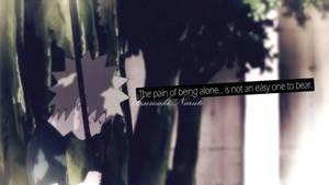 Loner Pain Quote Wallpaper
