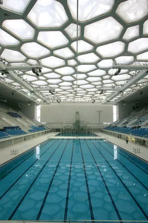 Long Course Swimming Pool Wallpaper