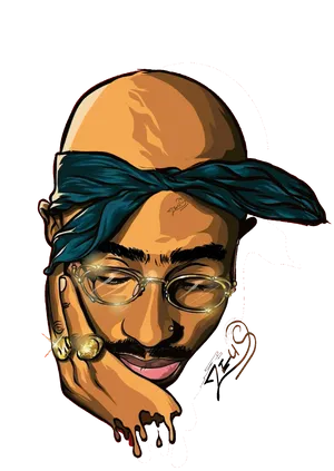 Long Live The Legendary Rapper, Tupac Shakur Wallpaper