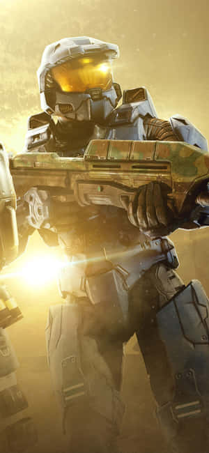 Look Even Cooler With Master Chief Phone Wallpaper