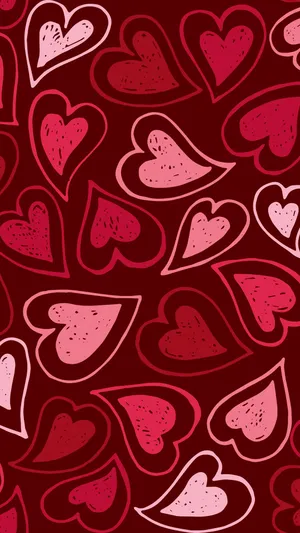 Look No Further - The Cute Red Iphone Is Here! Wallpaper