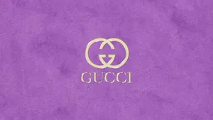 Look Radiant In The Luxe Purple Gucci Wallpaper