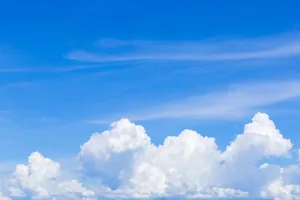 Look Up And See The Blue Sky Wallpaper