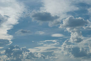 Look Up To The Heavenly Clouds For Inspiration. Wallpaper