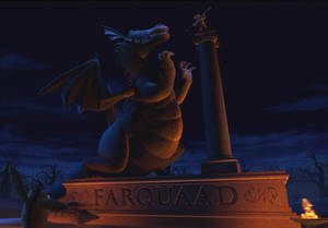 Lord Farquaad Grave Wallpaper