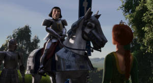 Lord Farquaad Horse Wallpaper