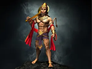 Lord Hanuman In 3d Wallpaper