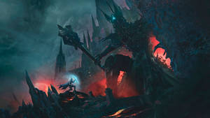 Lord Of The Rings Landscape Morgoth Wallpaper