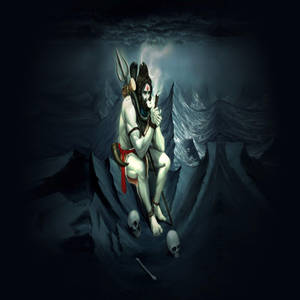 Lord Shiva 4k With Skulls Wallpaper