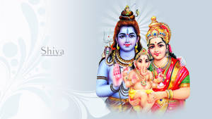 Lord Shiva Family Poster Wallpaper