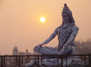 Lord Shiva In Sunlight Wallpaper