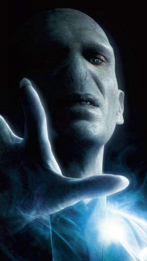 Lord Voldemort Blue Magic Wallpaper