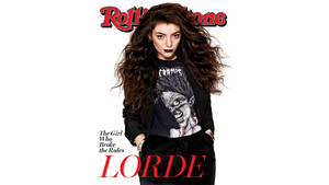 Lorde In Rolling Stone Cover Wallpaper